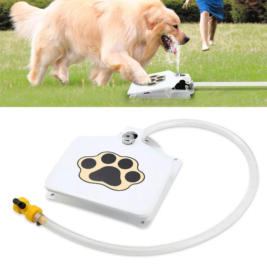 Dog Water Fountain Outdoor Dispenser