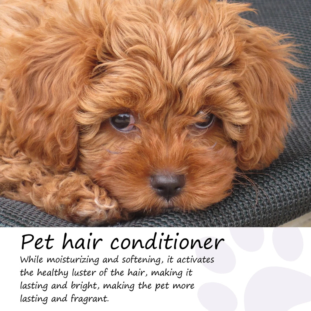 Pet Hair Conditioner Moisturizes and Softens