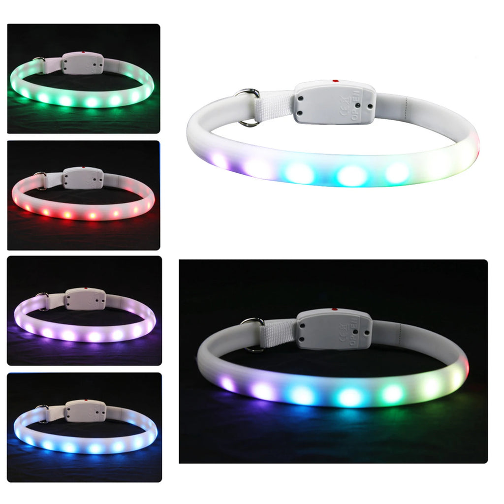 LED Flashing Light Pet Collar