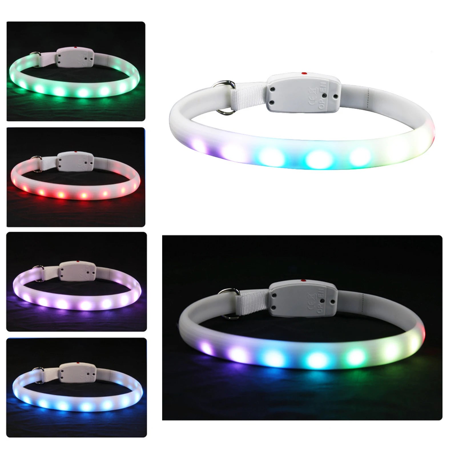 LED Flashing Light Pet Collar
