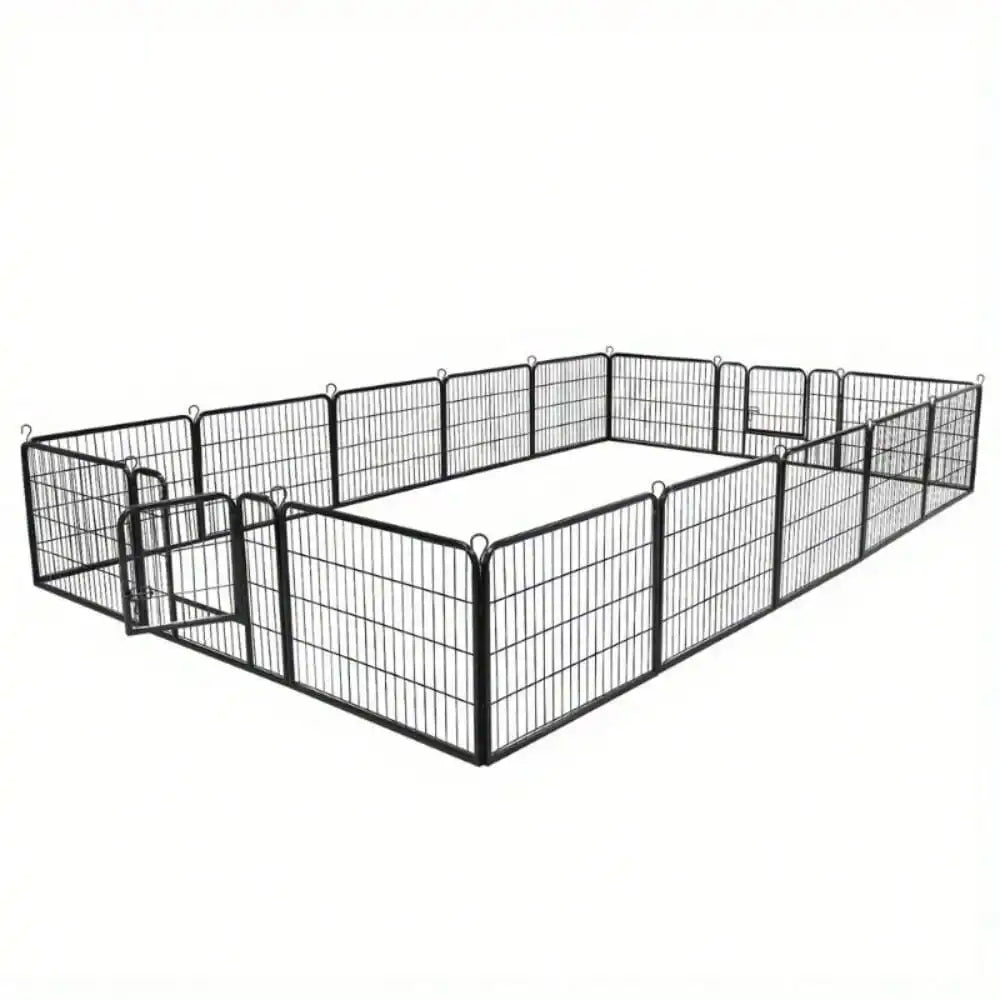 16 Panel Heavy Duty Metal Dog Crate