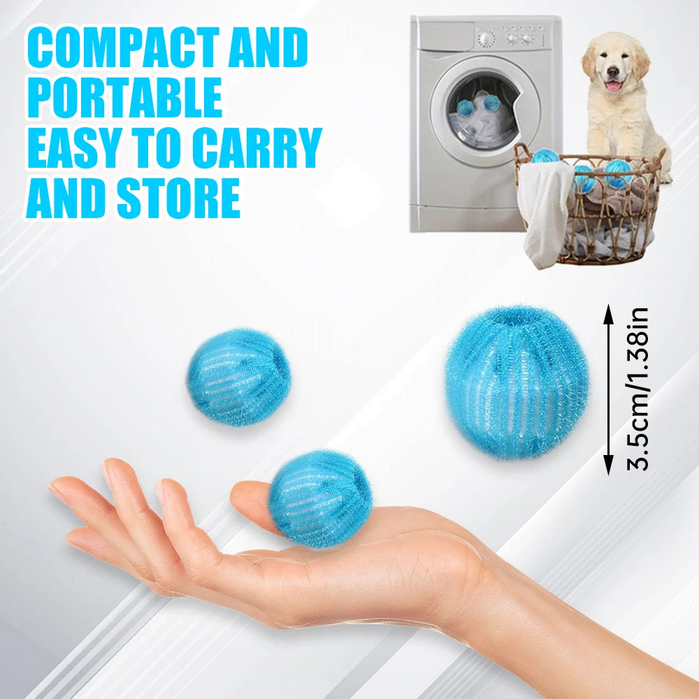 Washing Machine Fur Collector 12pcs   
Laundry Ball Fur Collection Cleaning Balls