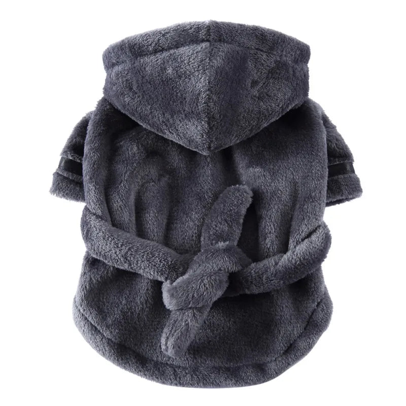 Pet Bathrobe with Hood