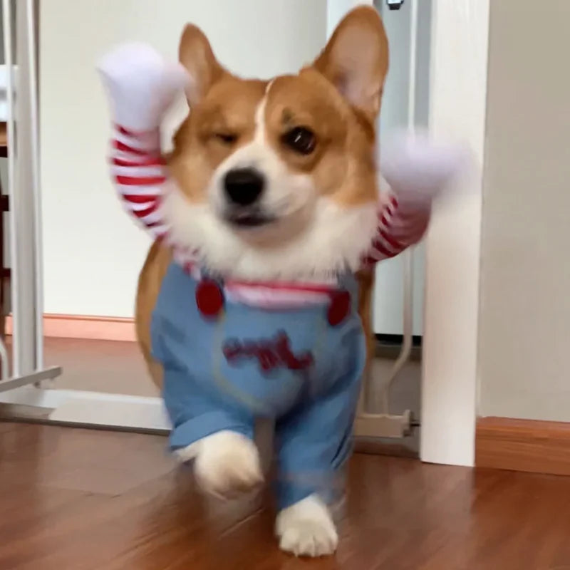 Funny Dog Horror Movie Costume