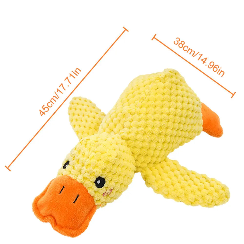 Plush Dog Calming Toy - Bite Resistant