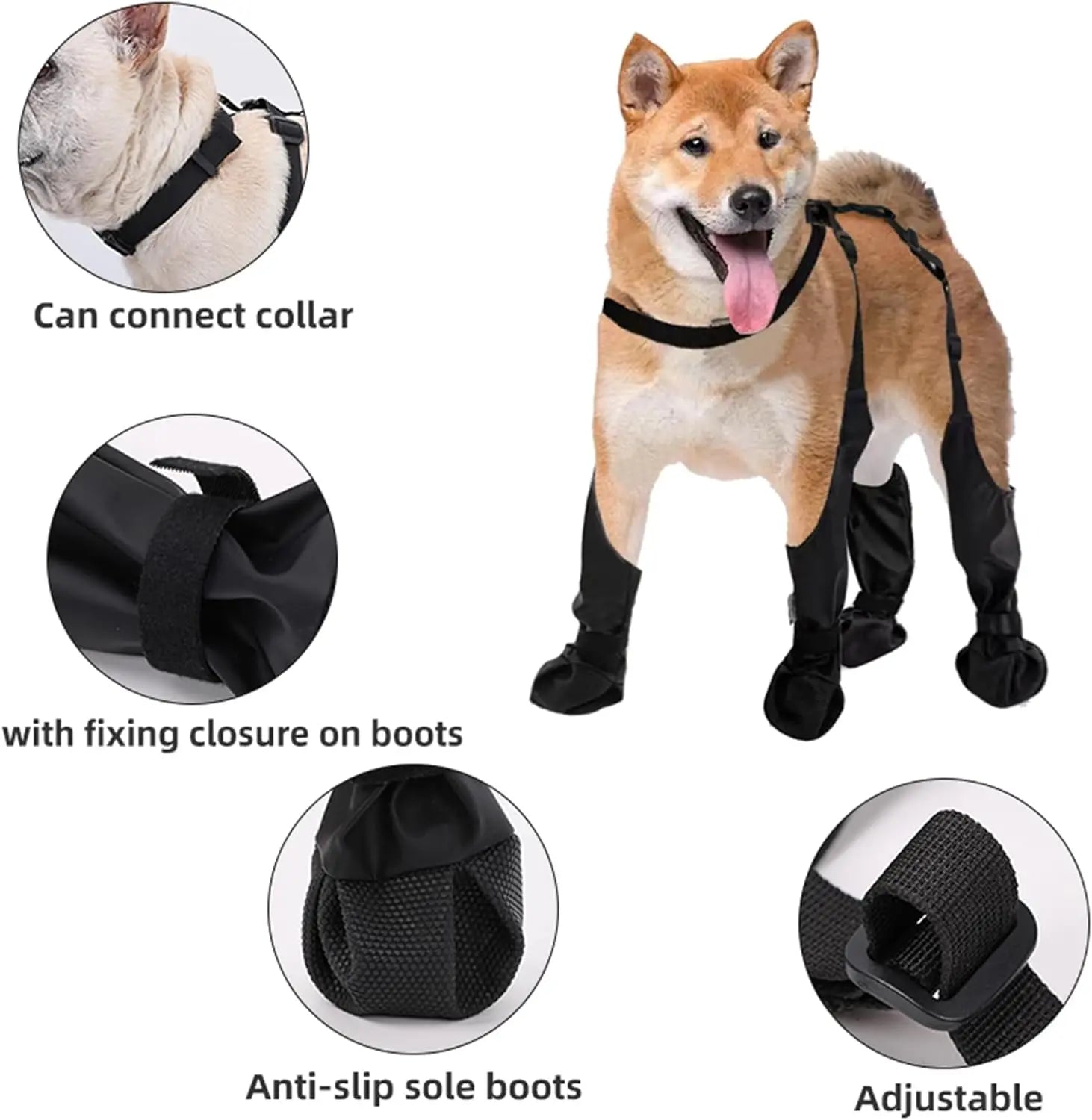 Outdoor Walking Dog Boots