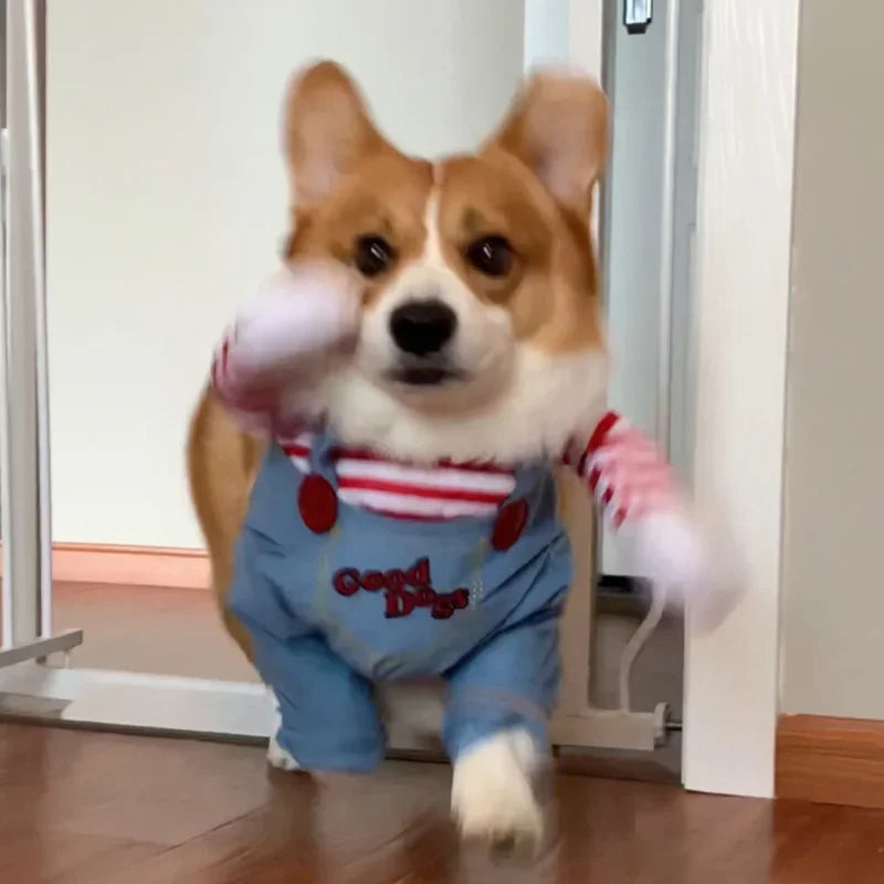 Funny Dog Horror Movie Costume