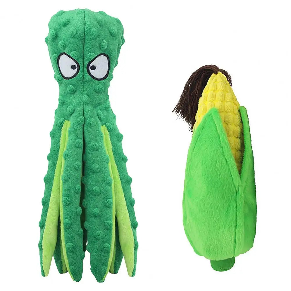 Octopus Dog Interactive Toy