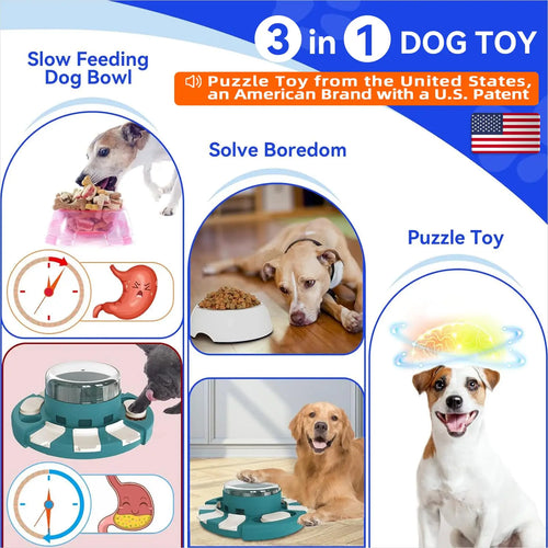 2 in 1 Food Dispenser Slow Feeder