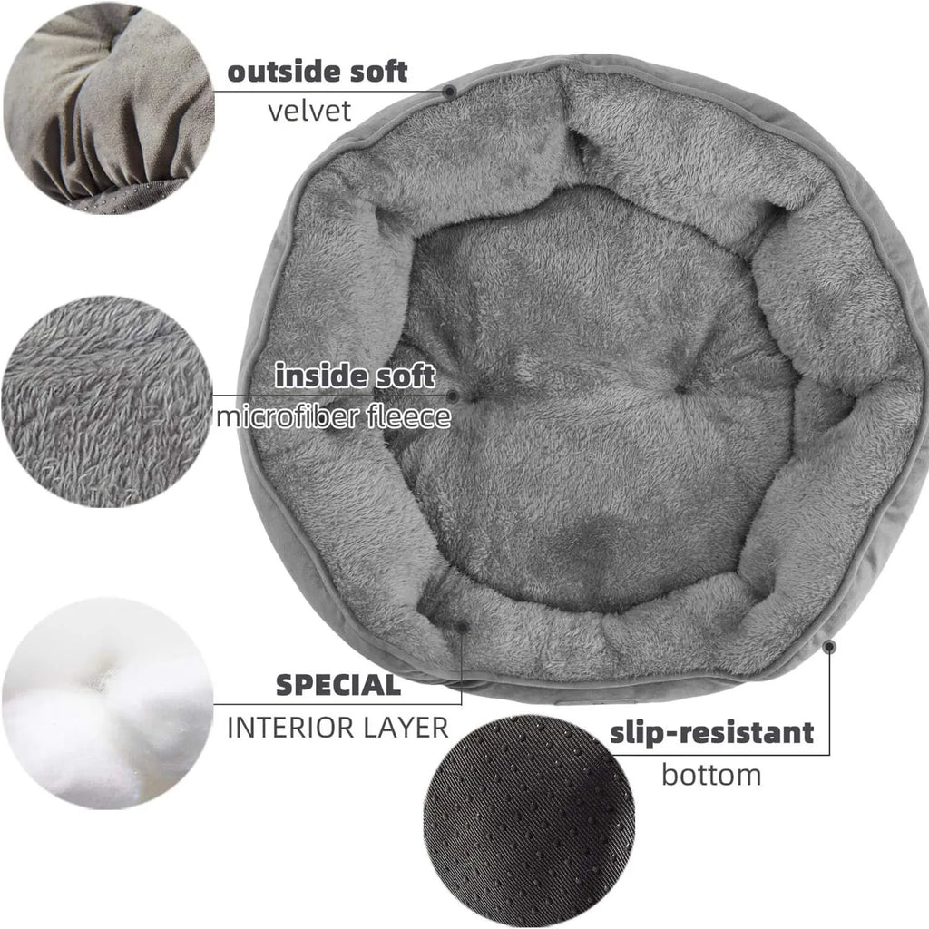 Soft, Washable, Pet Bed