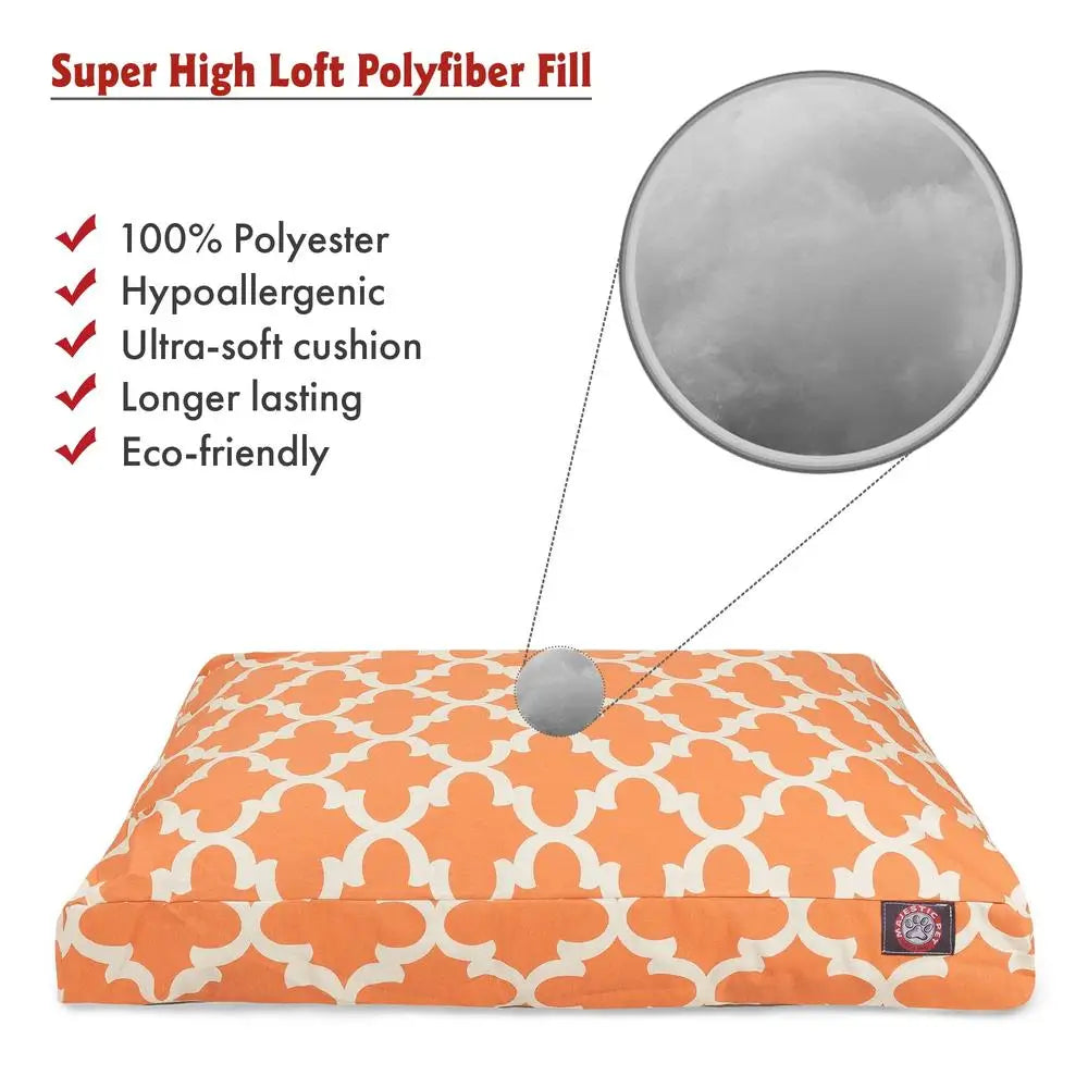 Rectangle Pet Bed Removable Washable Cover