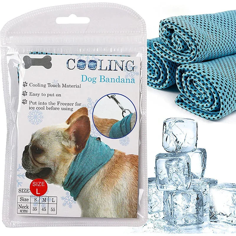 Summer Cooling Bandana for Dogs