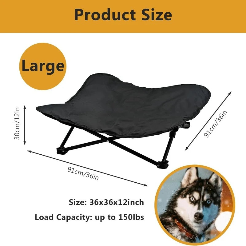 Portable Elevated Dog Bed