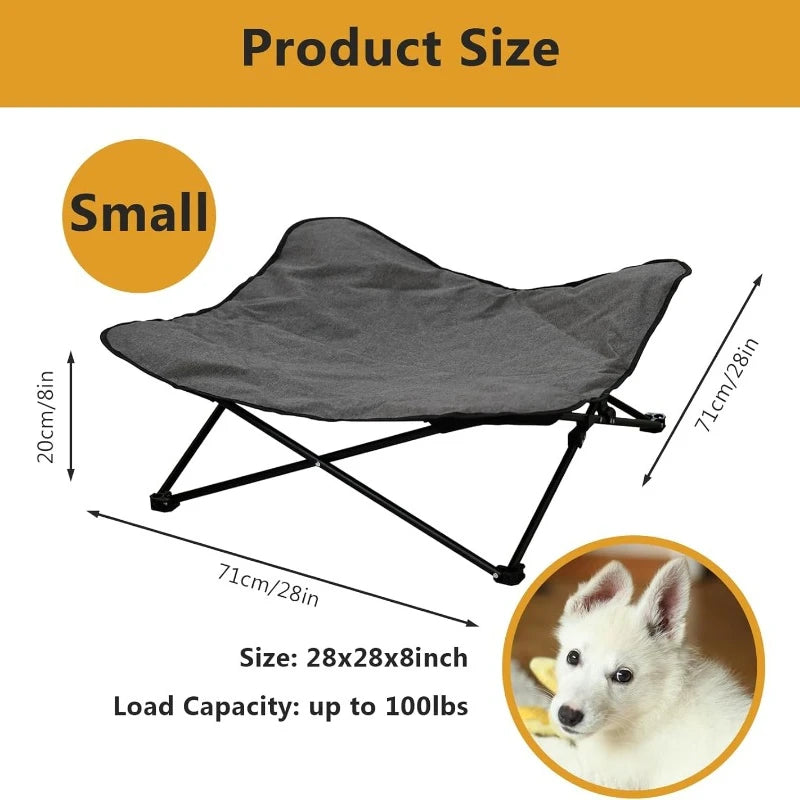Portable Elevated Dog Bed