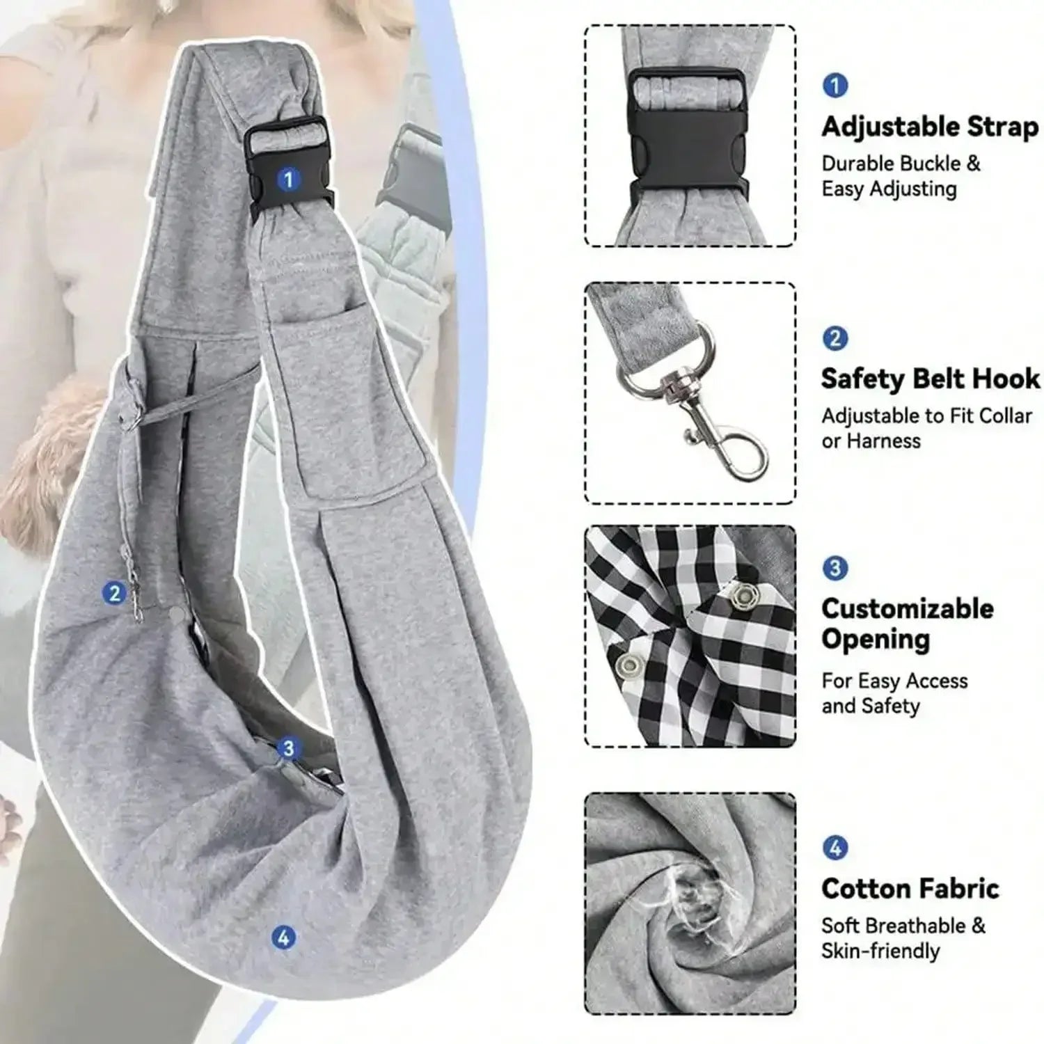 Dog Sling Carrier