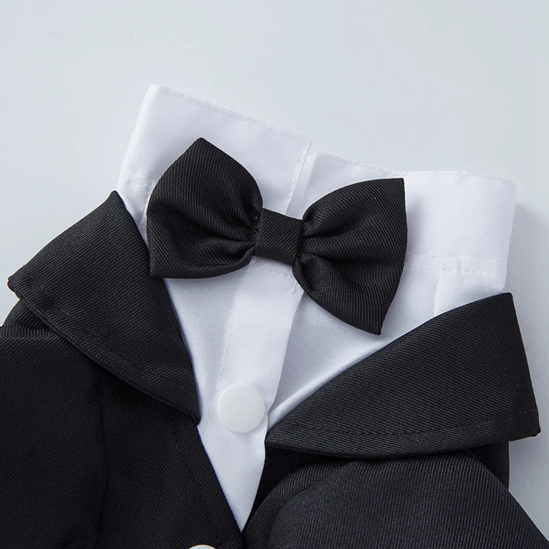 Pet Dog Tuxedo Suit