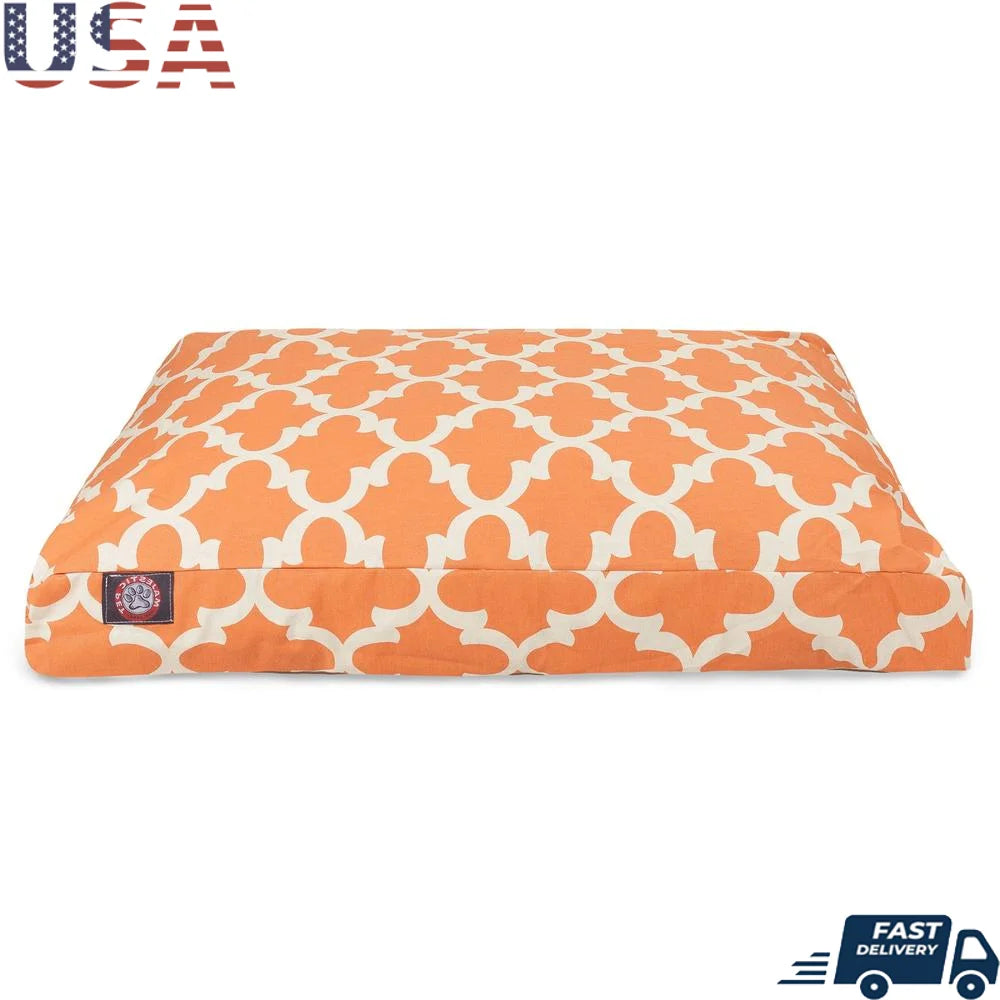Rectangle Pet Bed Removable Washable Cover