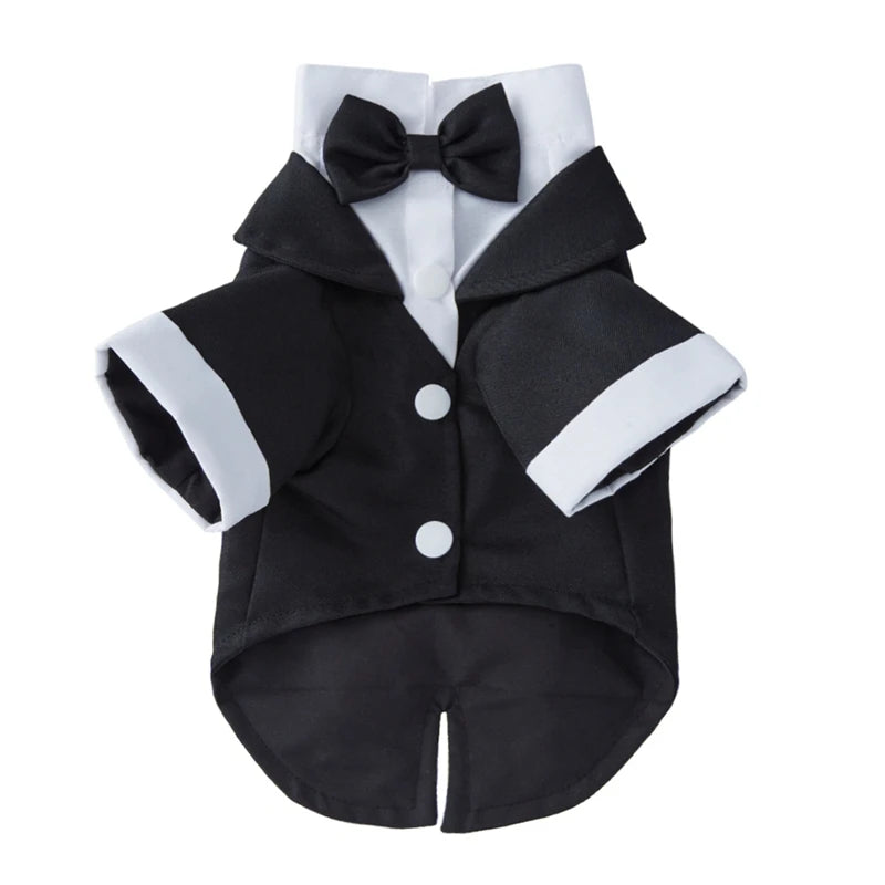 Pet Dog Tuxedo Suit