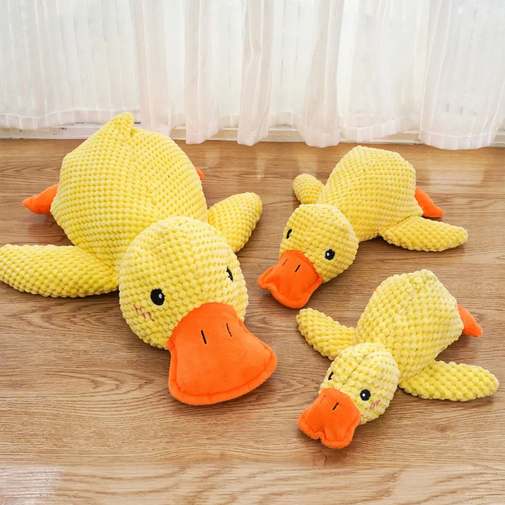 Plush Dog Calming Toy - Bite Resistant