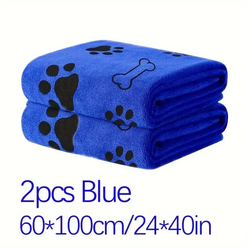 Soft Microfiber Dog Towels -  2