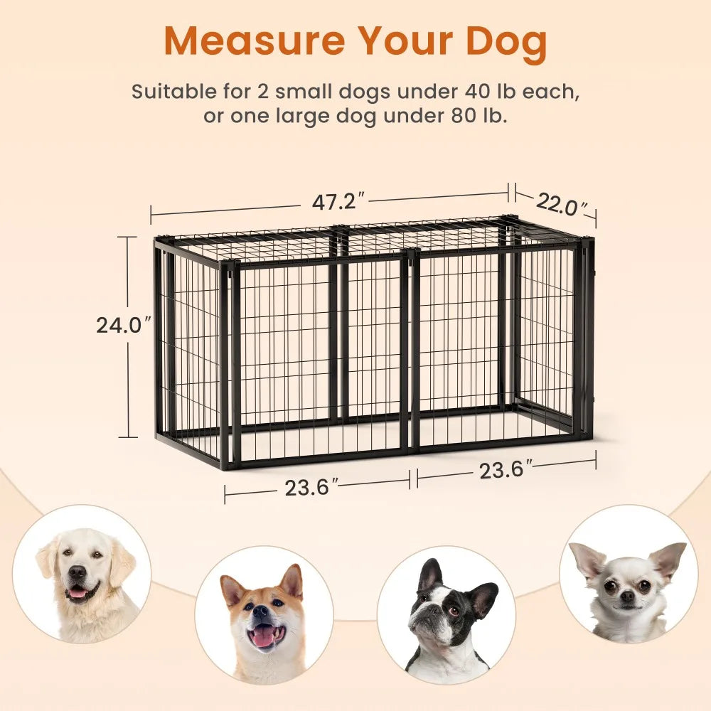 Dog Crate for Small Medium Dogs