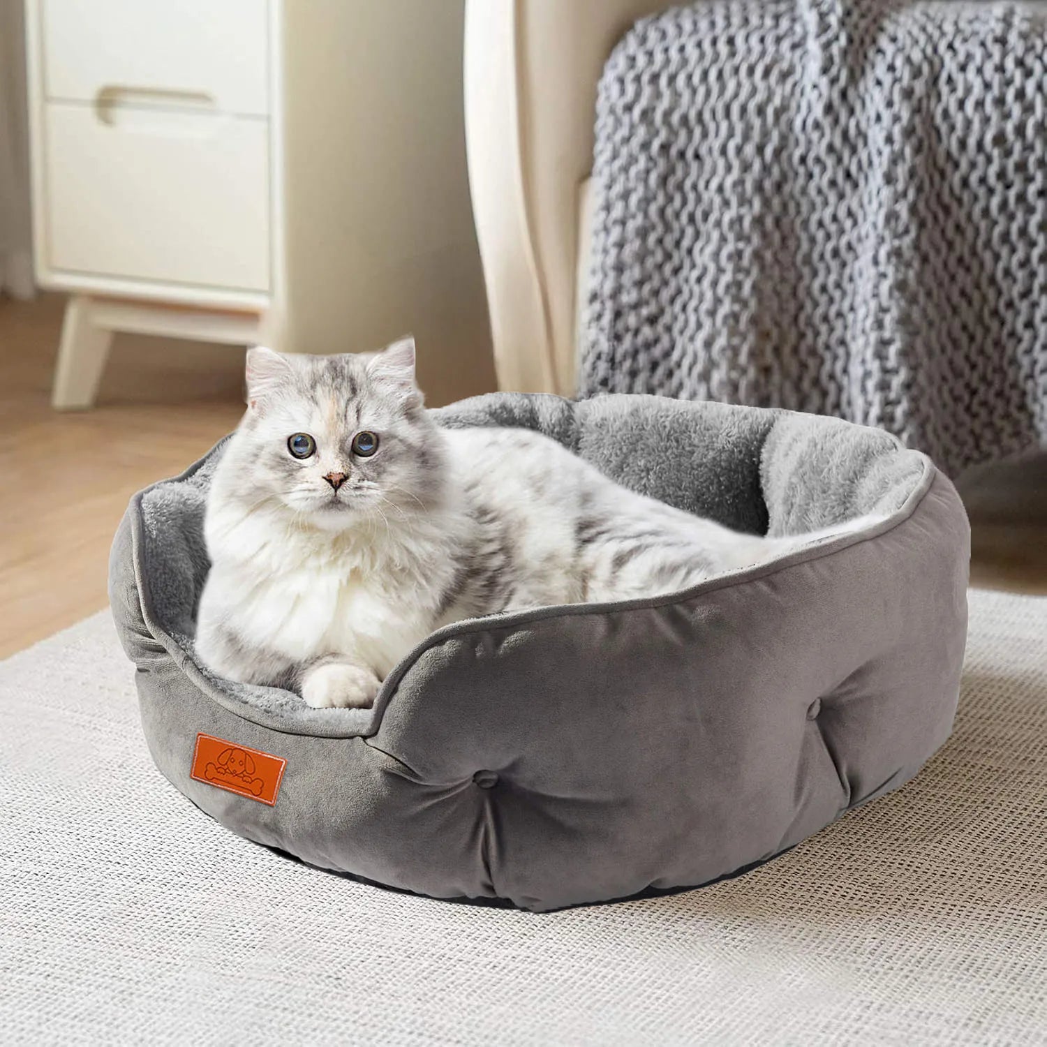 Soft, Washable, Pet Bed