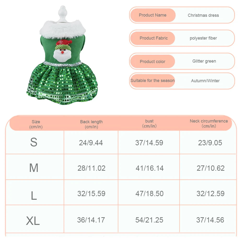 Dog Christmas Costume