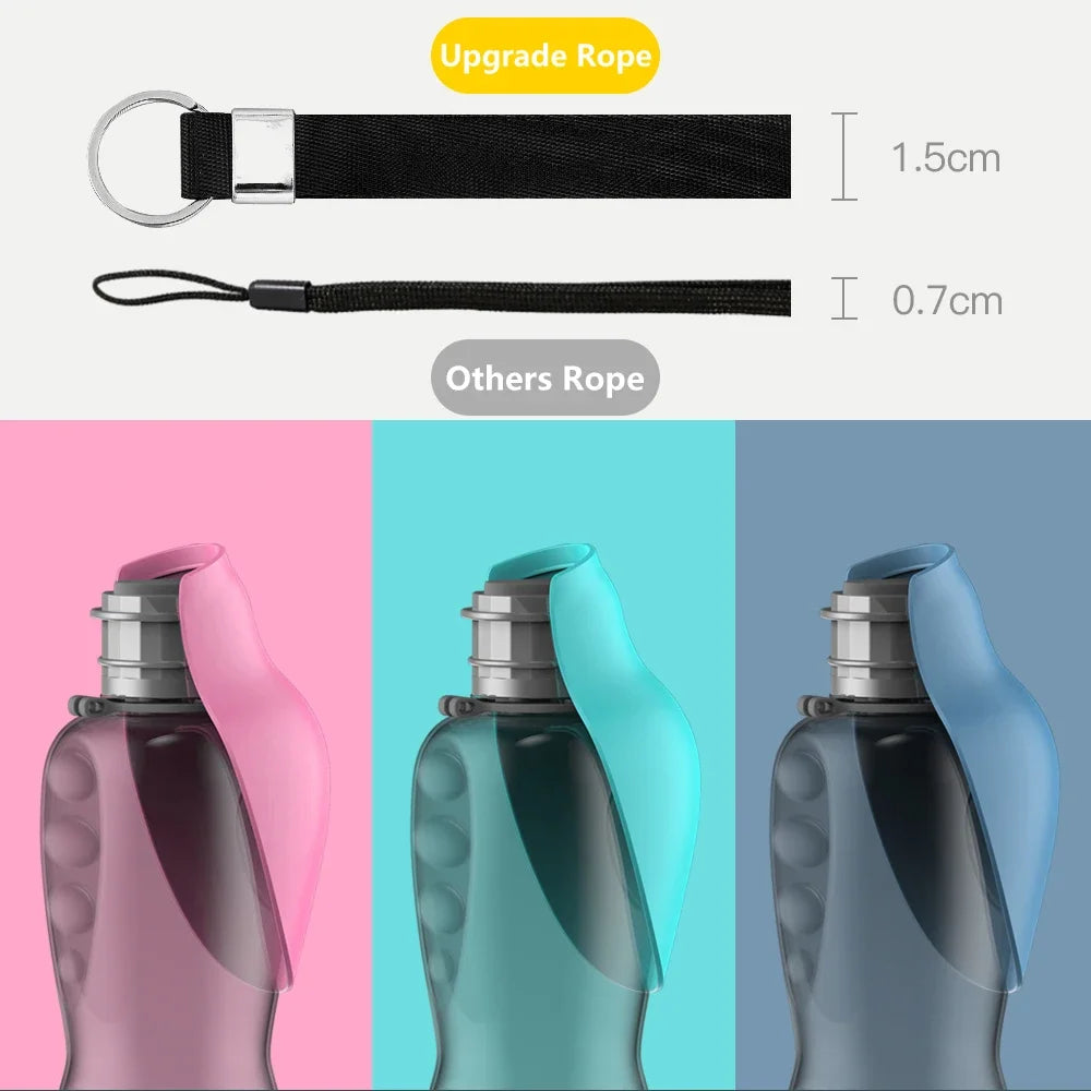 Large Dog Water Bottle With Dispenser