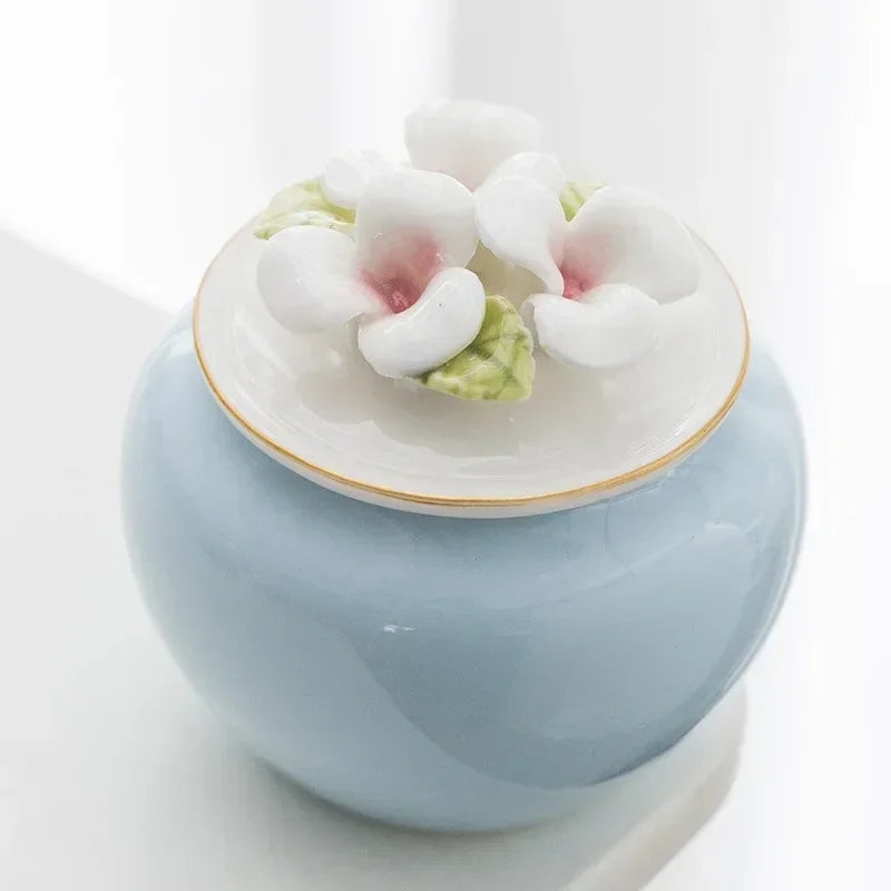 Handmade Floral Pet Urn