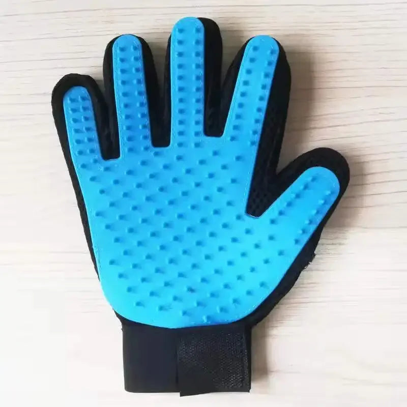 Pet Grooming Gloves for De-Shedding De-Matting