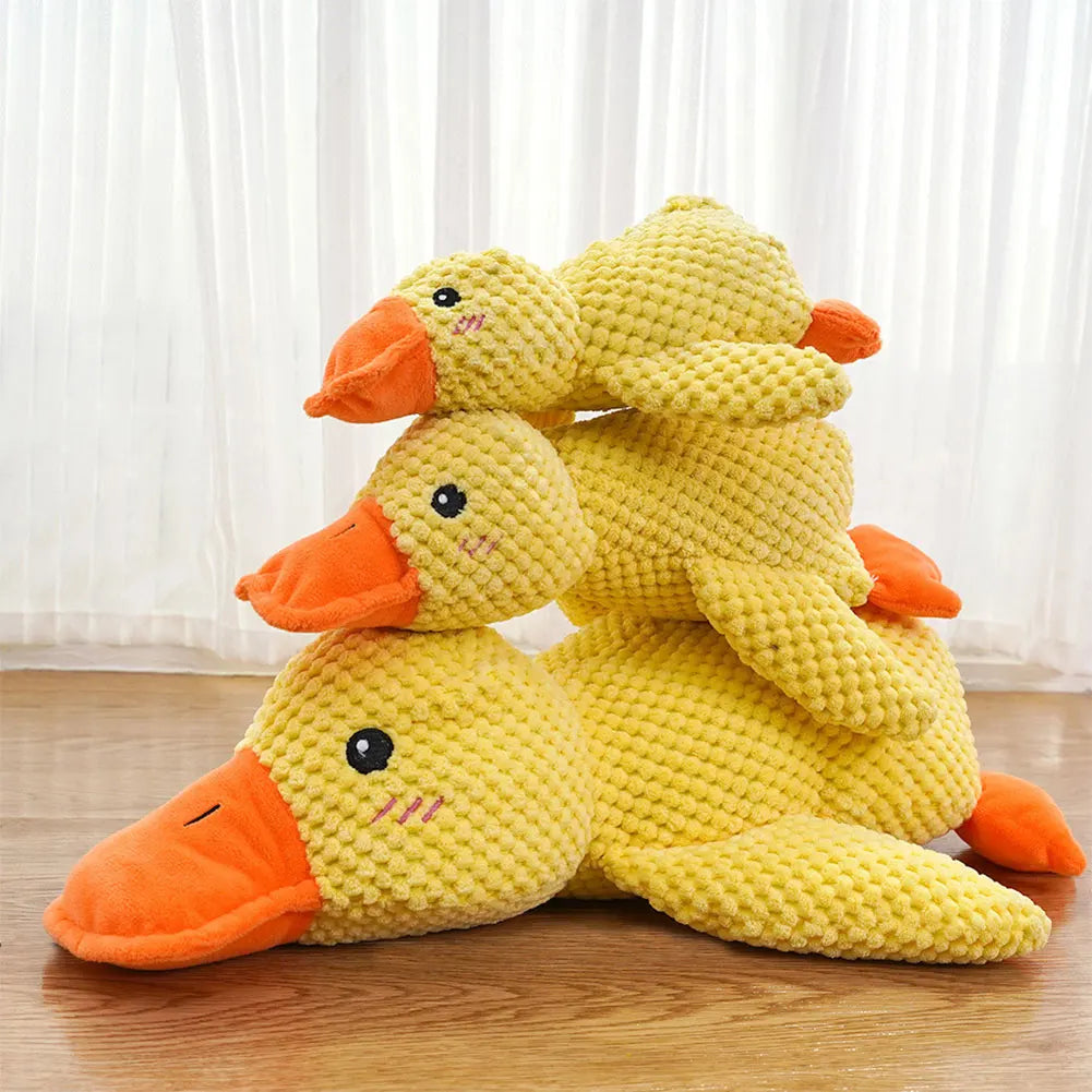 Plush Dog Calming Toy - Bite Resistant