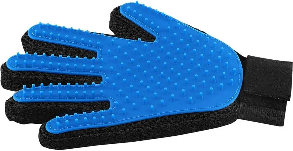 Pet Grooming Gloves for De-Shedding De-Matting
