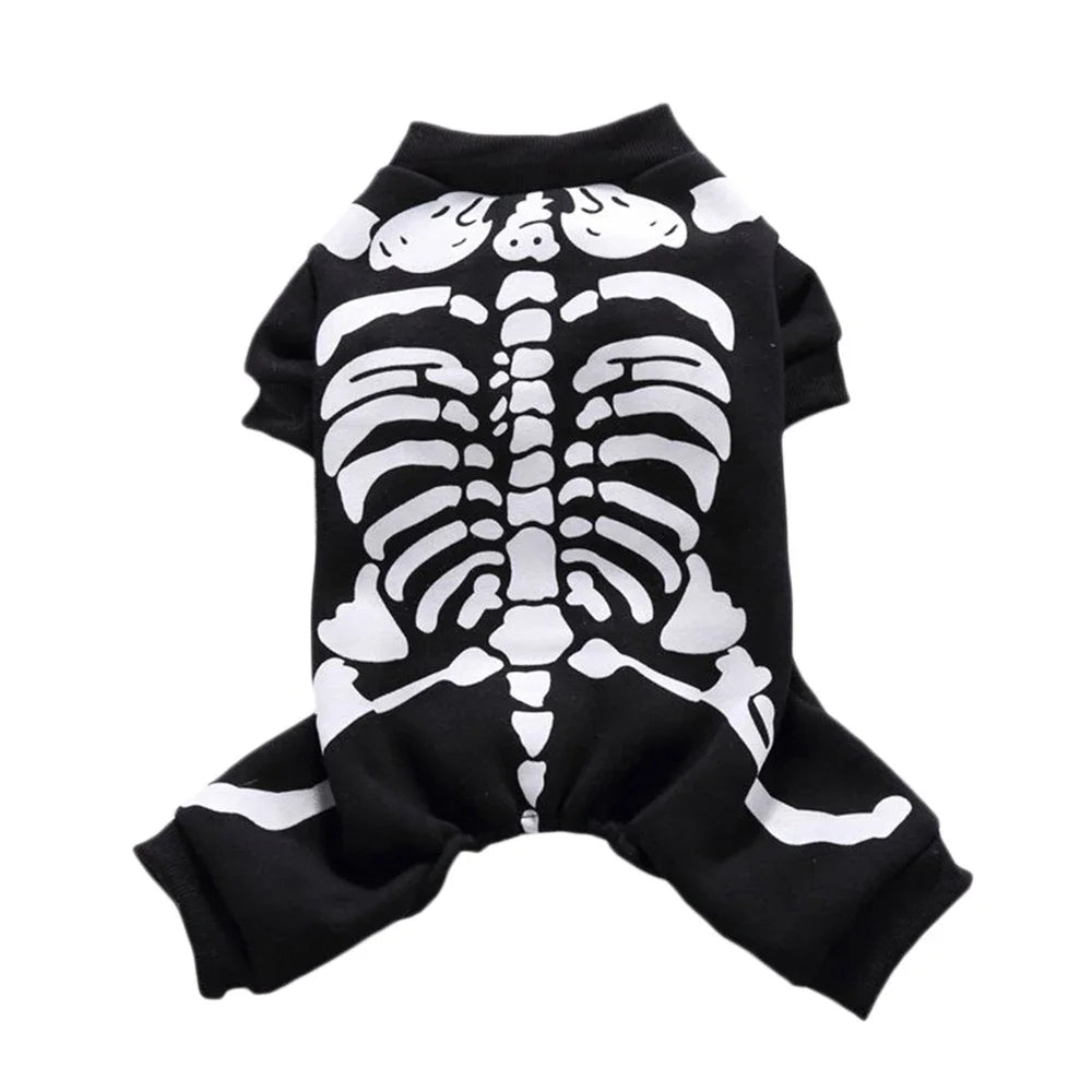 Skeleton Dog Halloween Costumes