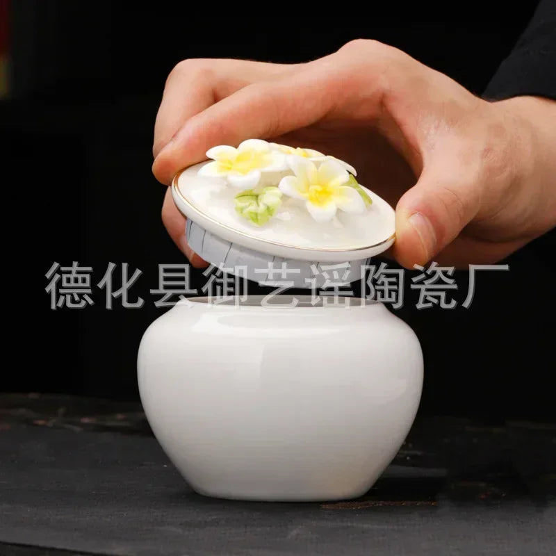 Handmade Floral Pet Urn