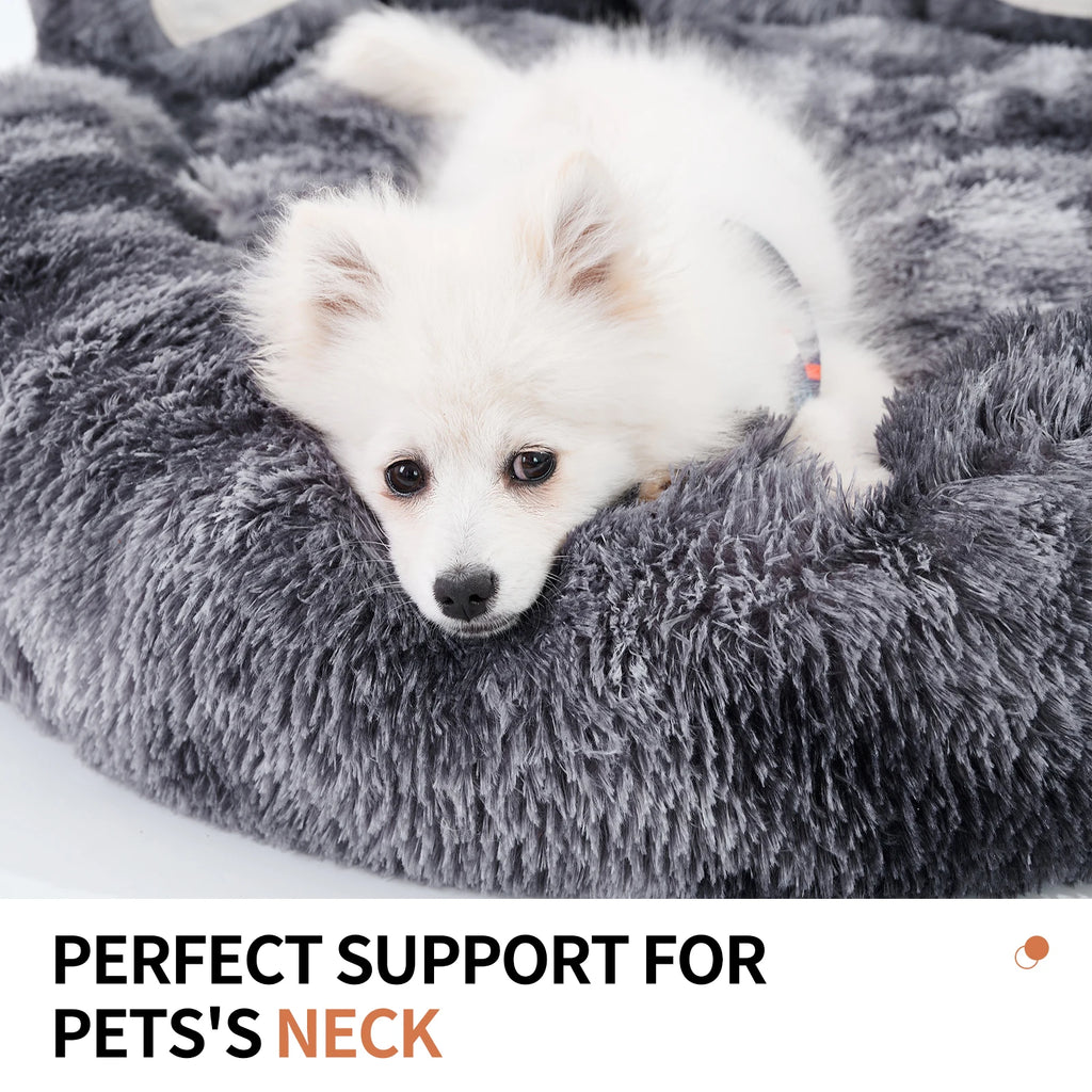 Comfy Pet Bed Paw Shape