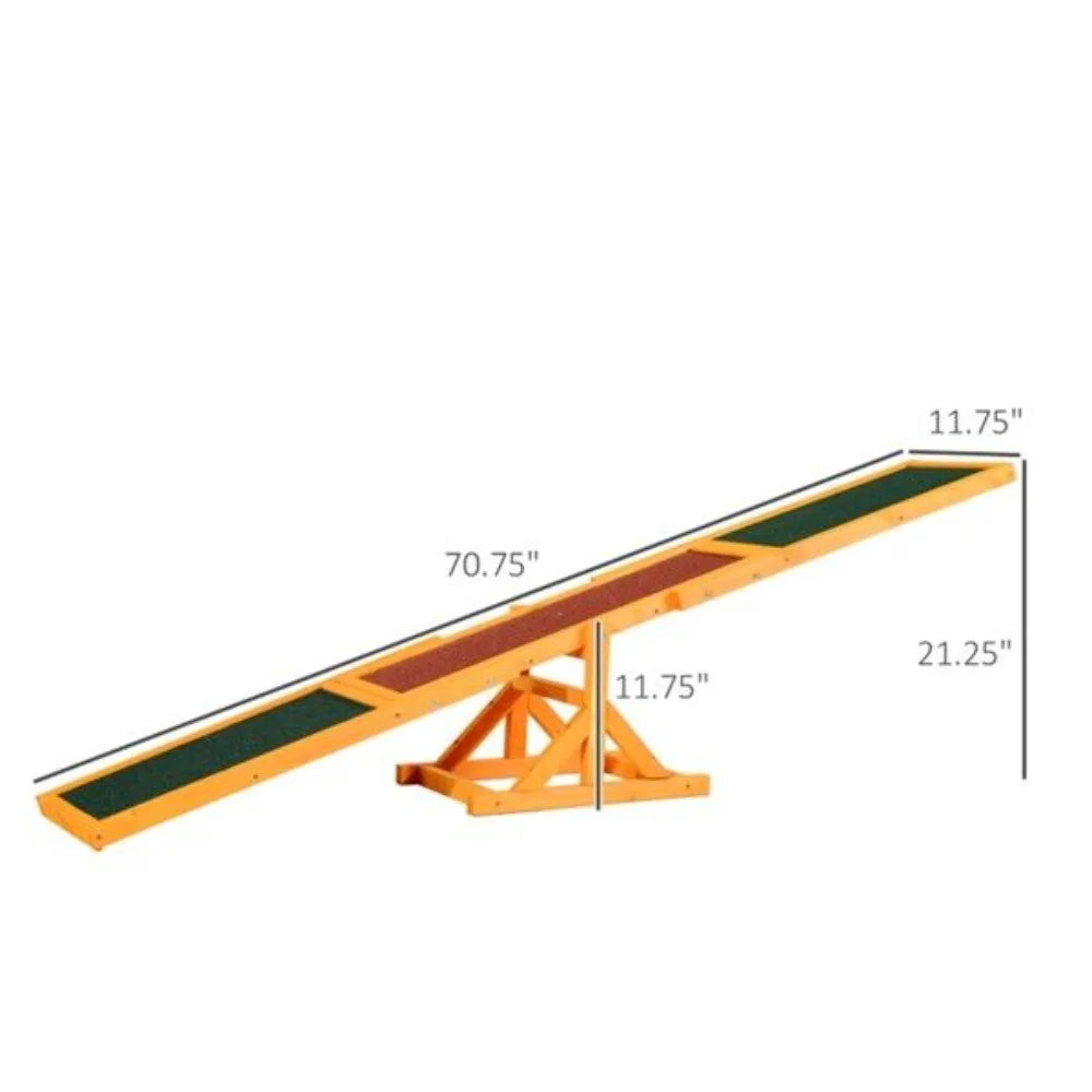 Dog Agility Ramp, Pet Seesaw
