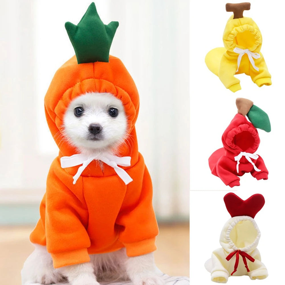 Plush Coat Hoodies For Puppy Cat
