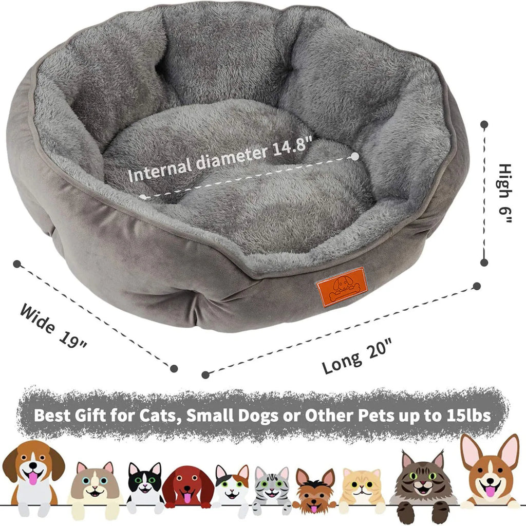 Soft, Washable, Pet Bed