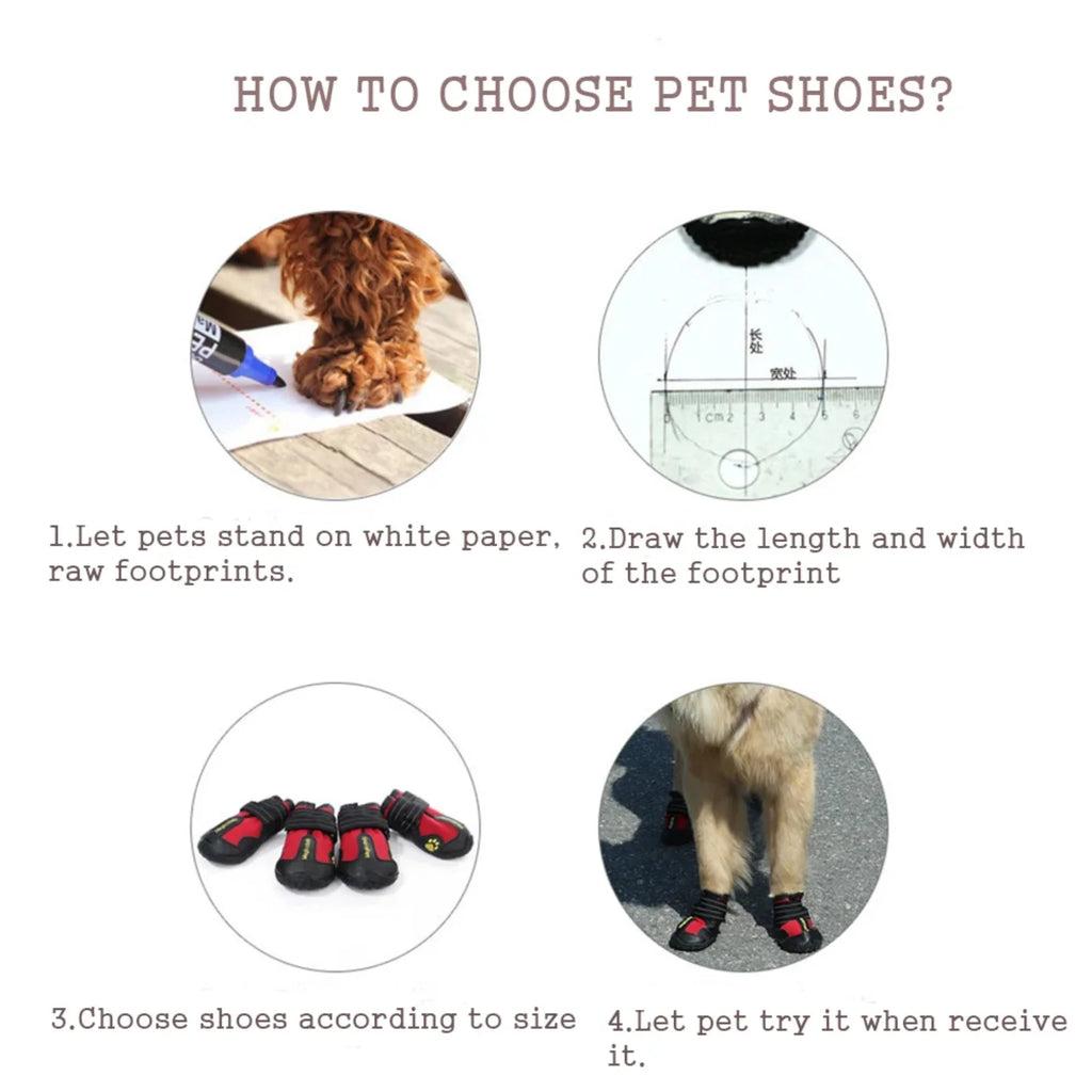 Dog Shoes Boots Paw Protector