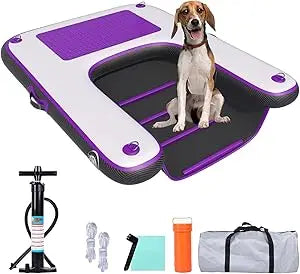 Inflatable Dog Water Ramp/Ladder