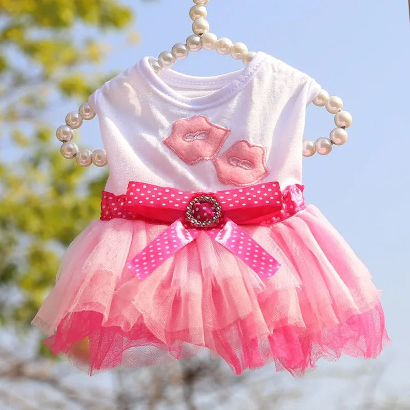 Dog Princess Dress for Small Dogs