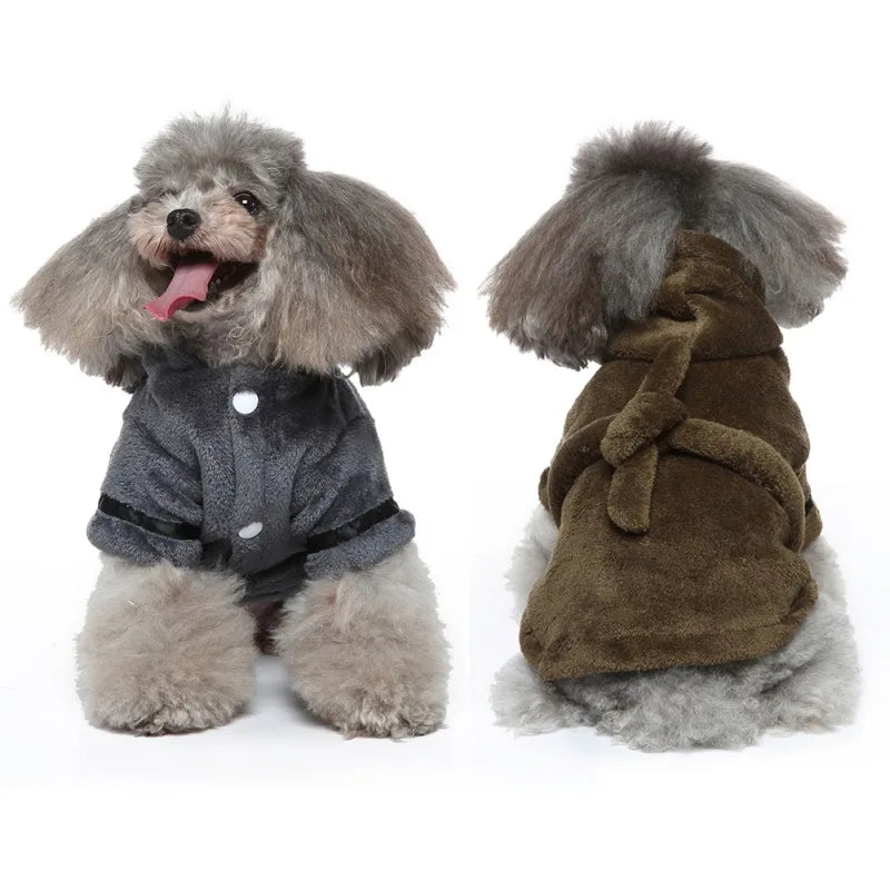 Pet Bathrobe with Hood