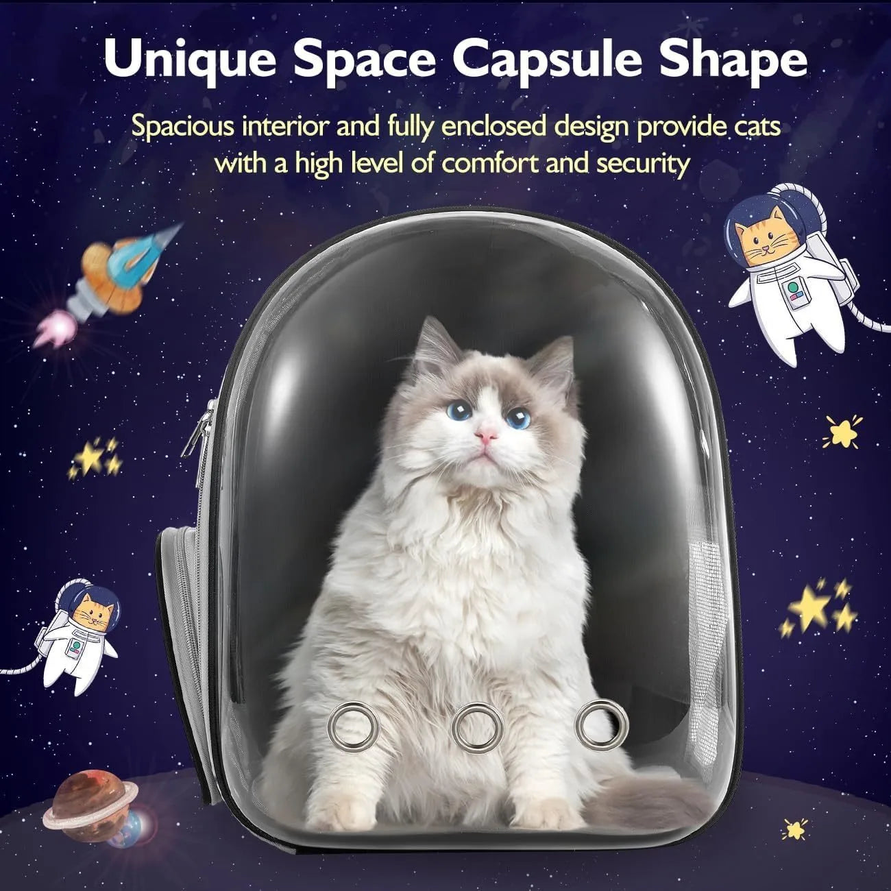 Backpack Carrier for Small Medium Pets