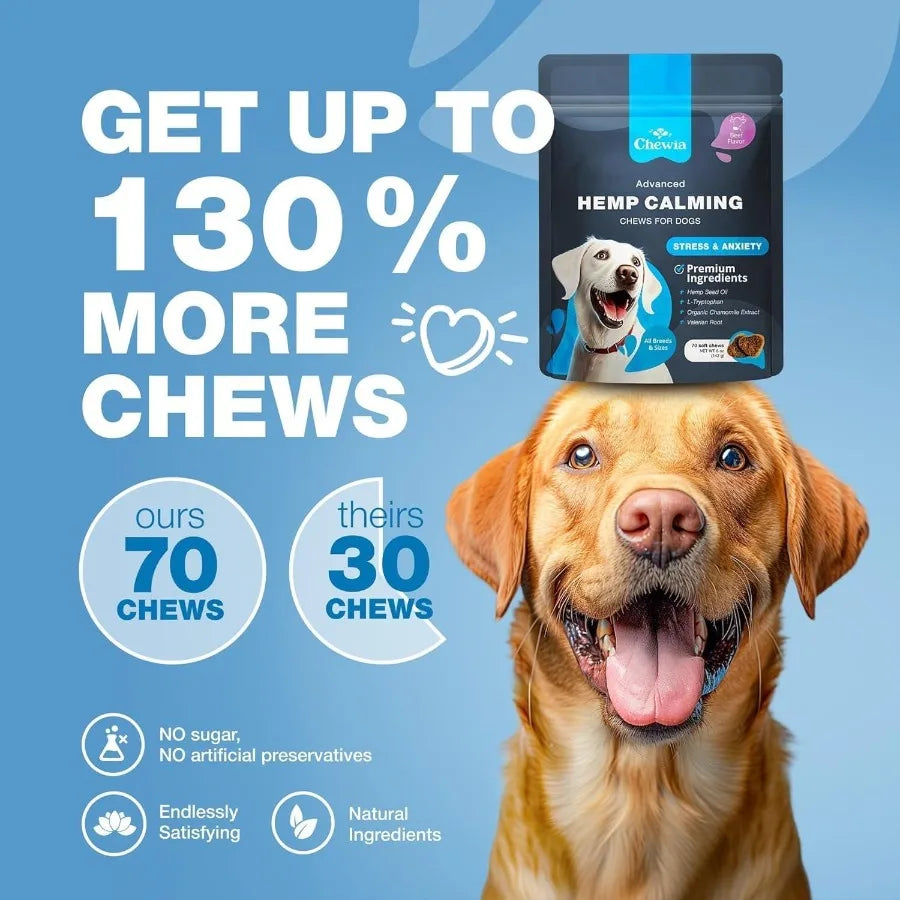 Hemp Calming Chews for Dogs