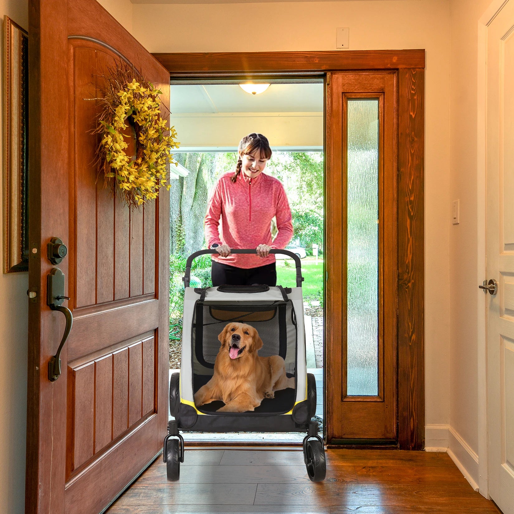 Heavy Duty Large Dog Stroller