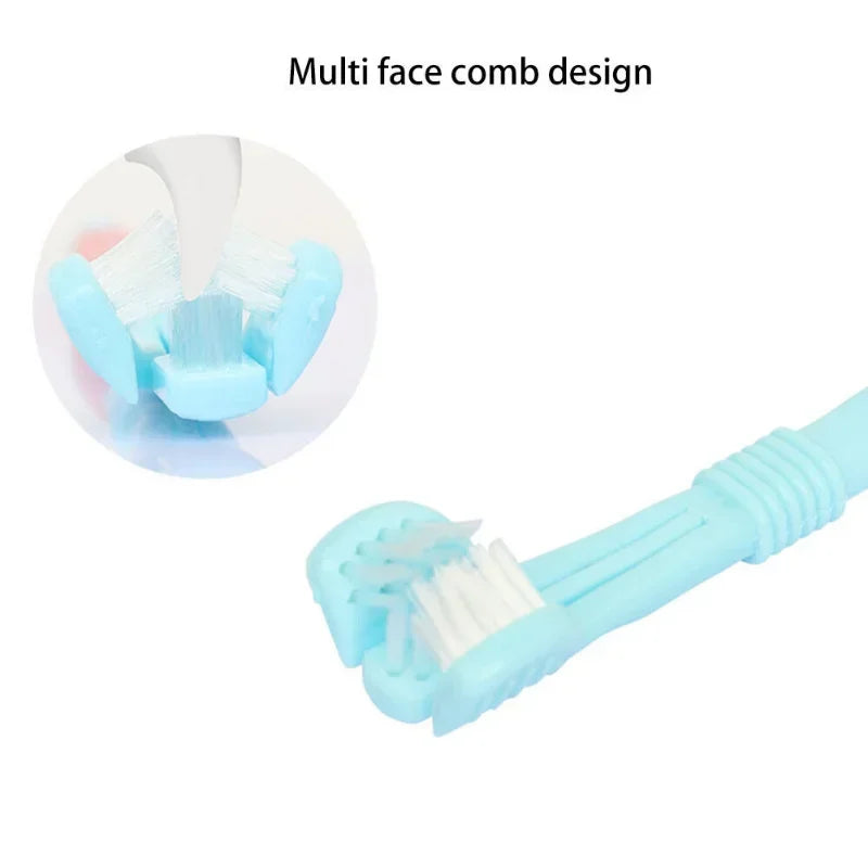 Three Sided Pet Toothbrush