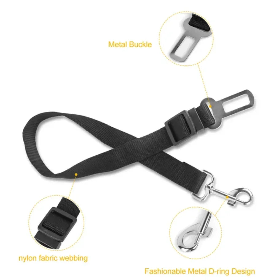 Pet Seat Belt Adjustable Harness