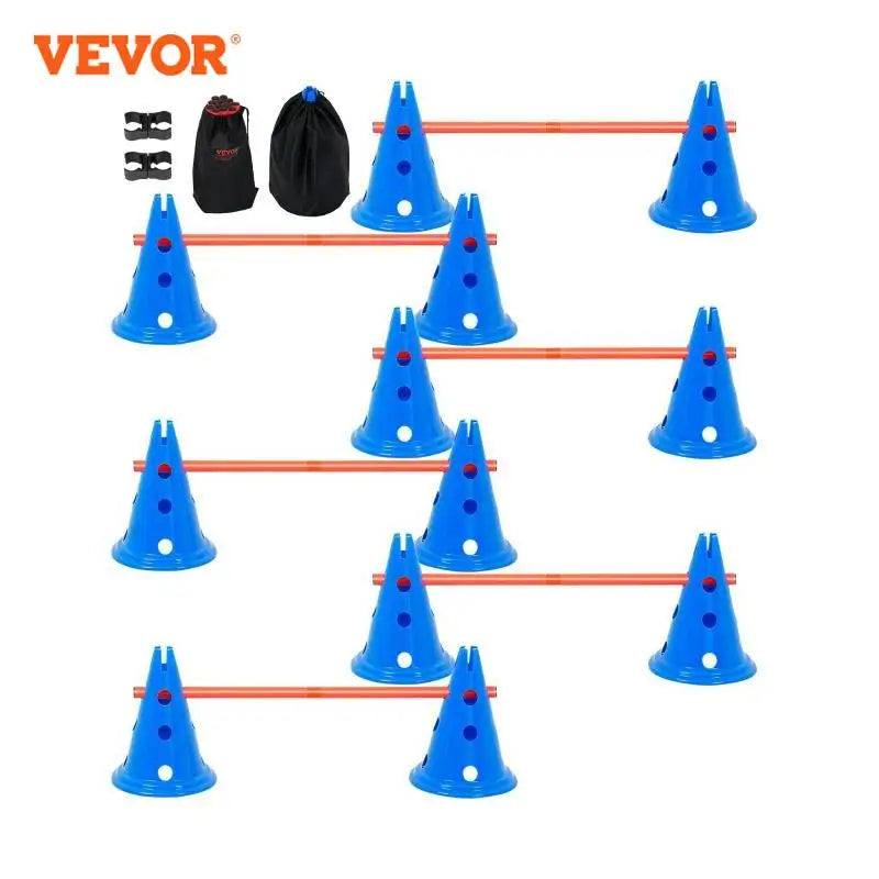 Dog Agility Hurdle Cone Set