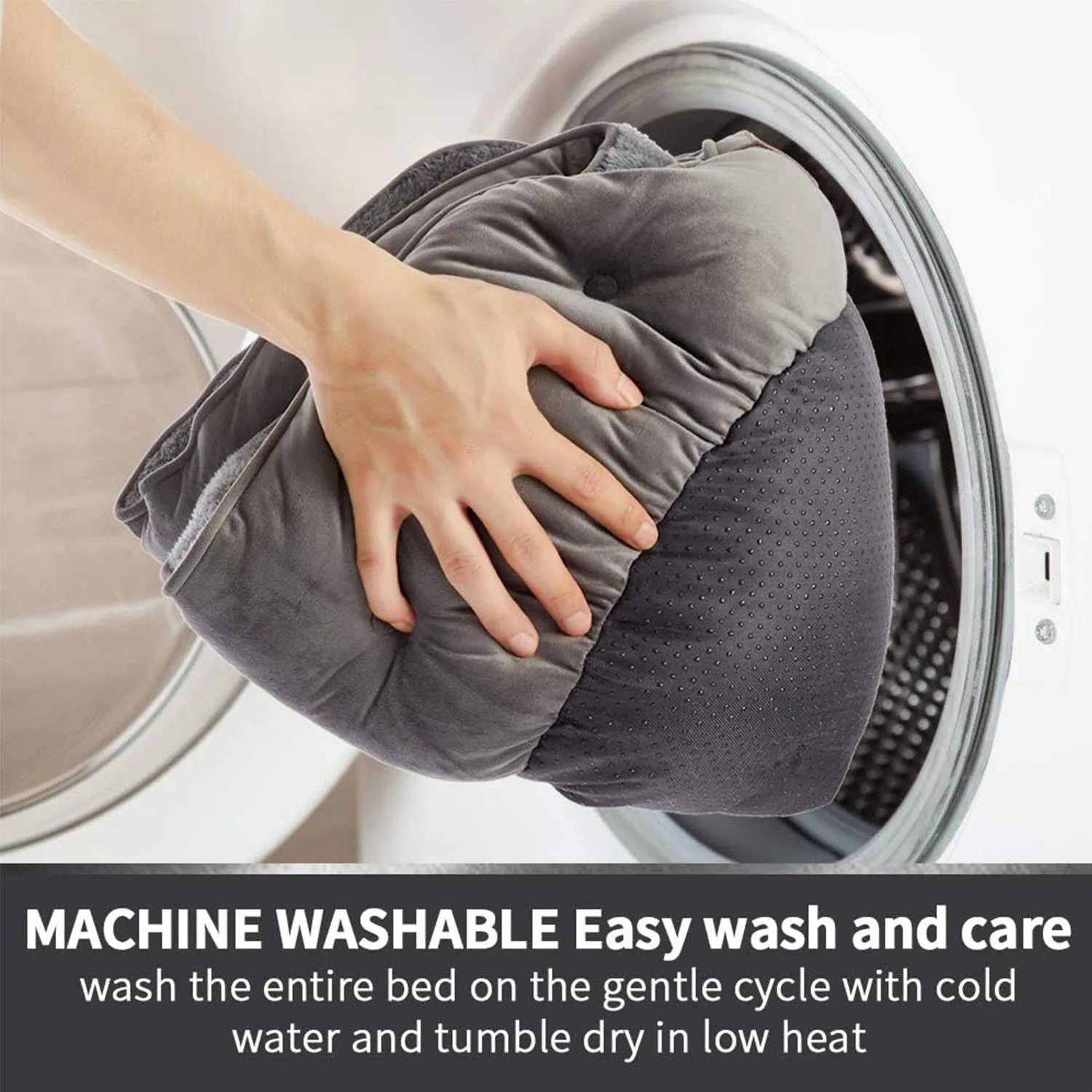 Soft, Washable, Pet Bed
