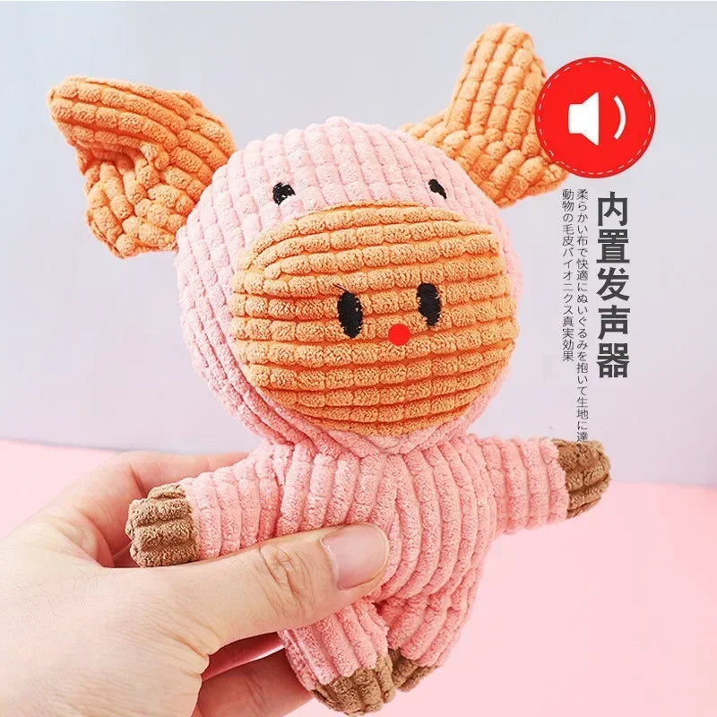 Plush Squeaky Dog Toy